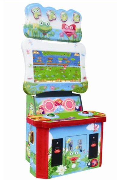 S-L59 Frog crossing river redemption game machine