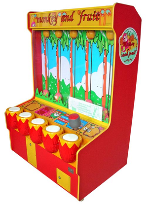 Fruit and monkey Redemption game machine 