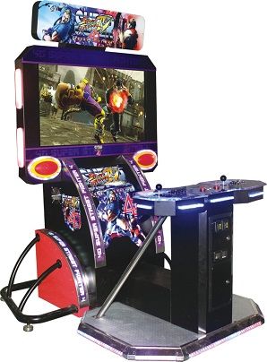 4D street fighter video game machine 