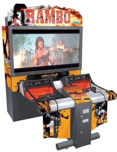 Rambo-01  Simulator shooting machine 