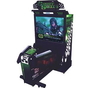 Ghost squad  52 LCD Simulator shooting game machine 