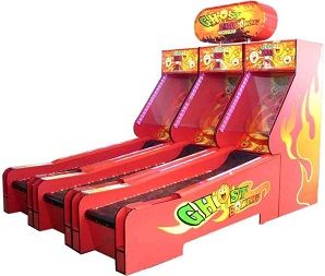 Fire bowling redemption game machine 