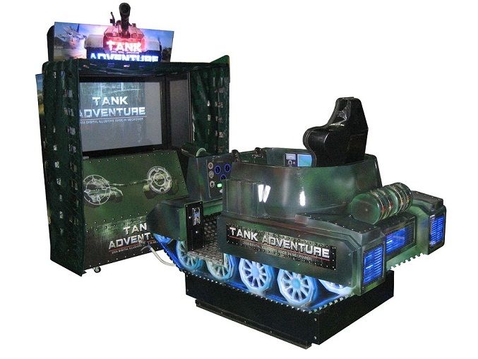 Tank Adventure 47LCD Simulator shooting game machine