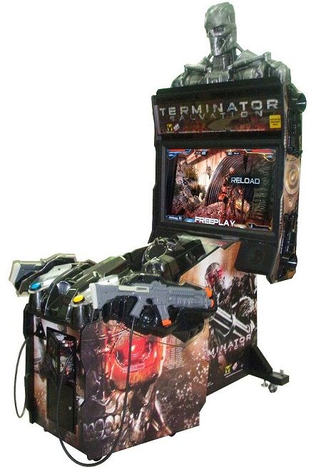 Terminator 4  42LCD Simulator shooting machine 
