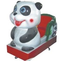 Panda kiddy ride machine 