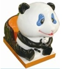Happy panda kiddy ride game machine