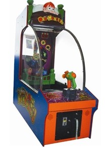 Bed monsters redemption game machine