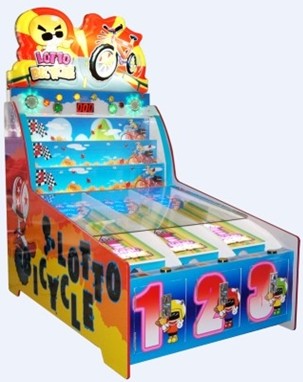 Lotto Bicycle redemption game machine
