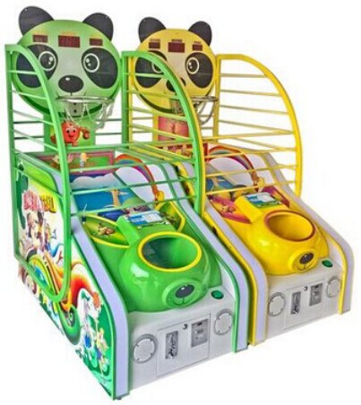 S-B10 Kids panda basketball  game machine