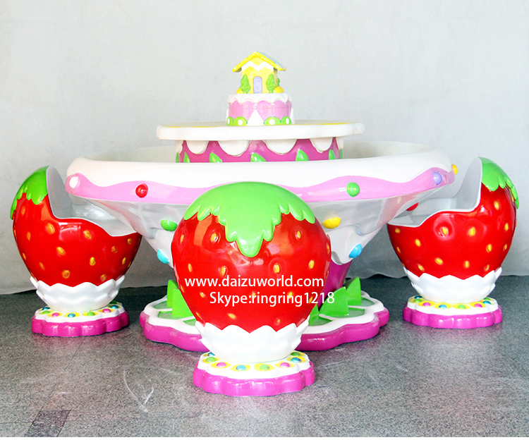 S-MB23 Strawberry cake sand table kids amusment game machine